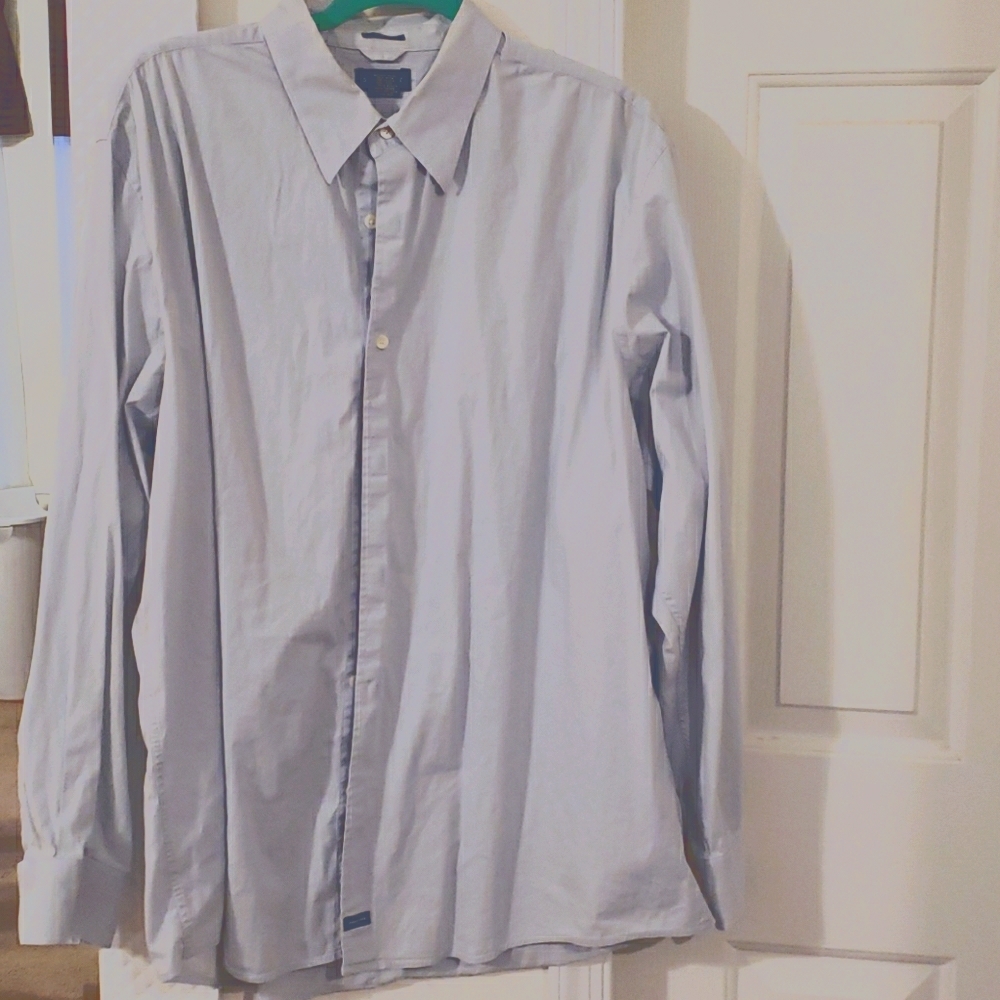 3/$15! Structure Button Down Blue XL